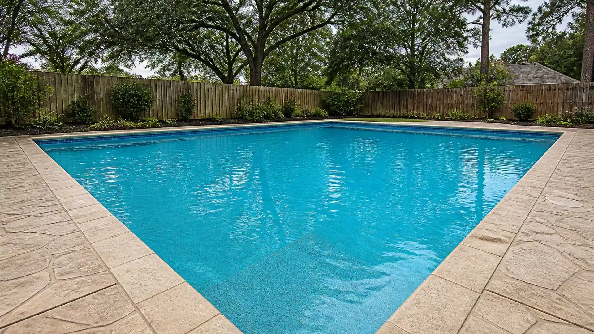 The same pool after a green-to-clean recovery